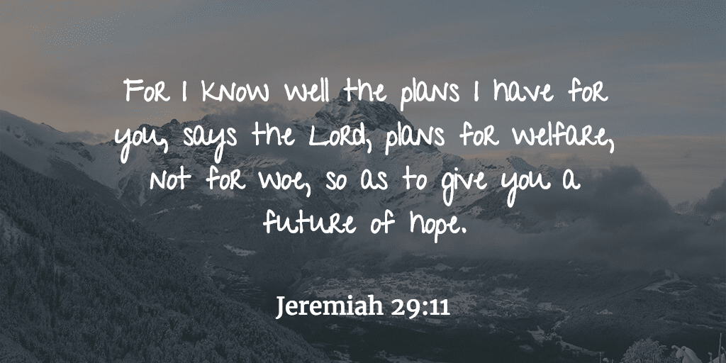 Jeremiah 29:11