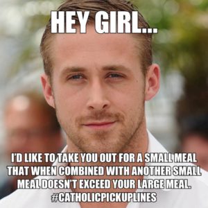 Hey Girl Catholic Meme