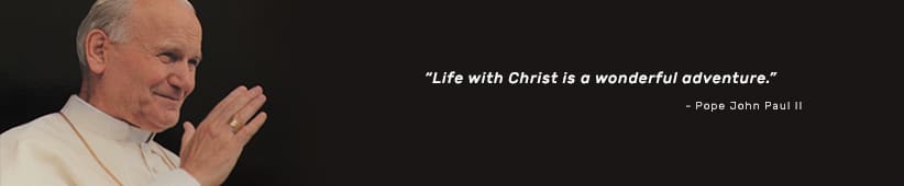 Life with Christ is a wonderful adventure