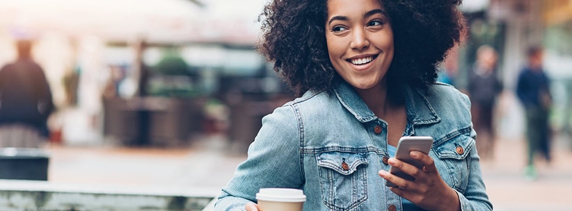 smiling woman