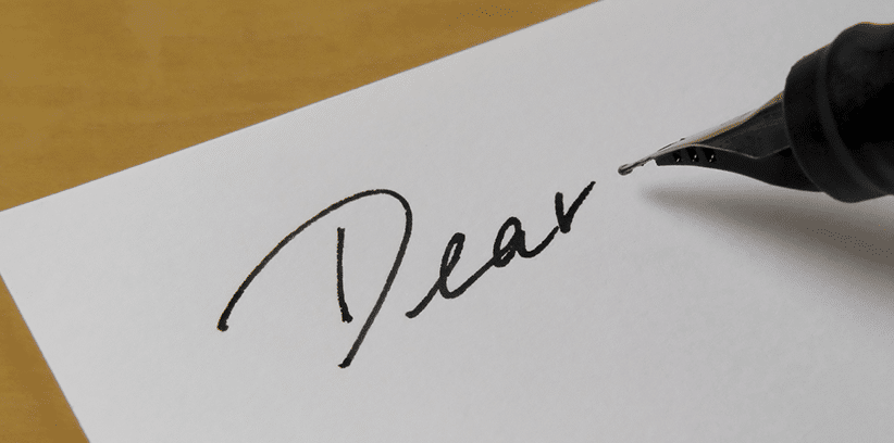 writing letters to your future spouse