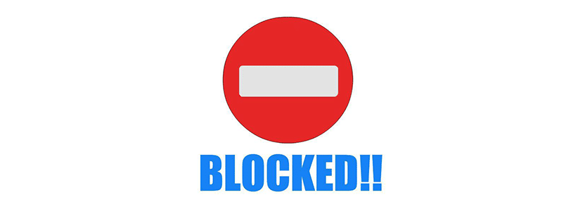 blocked social media status