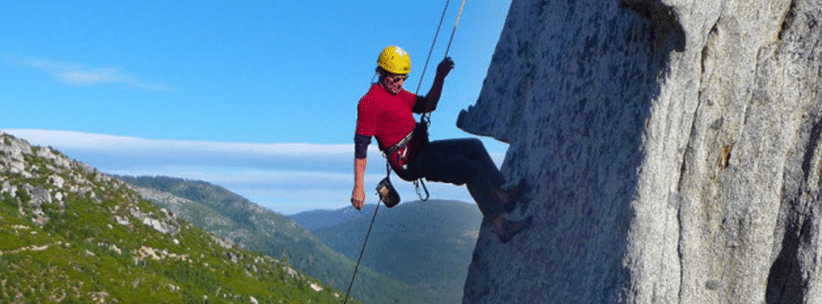 Rock climbing