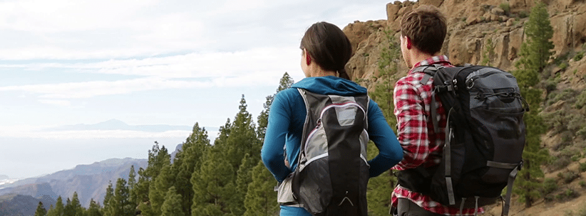 couple hiking