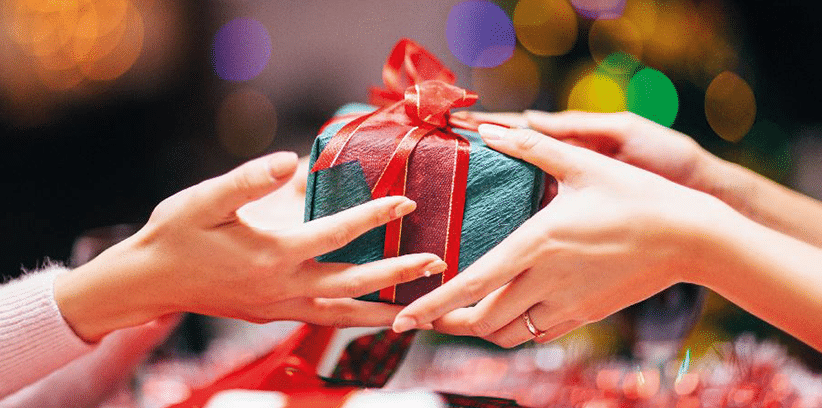 sending gift to your partner
