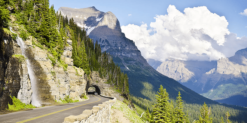 Going-to-the-Sun Road–Glacier National Park, MT