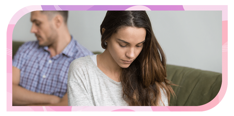 couple having serious talk