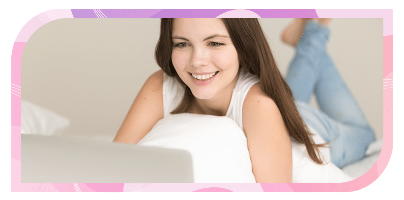 happy person dating online