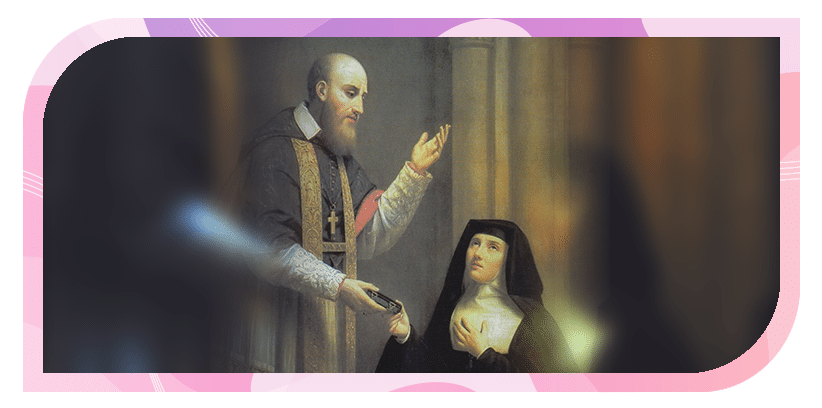 Saint Francis de Sales and Saint Jane Frances de Chantal